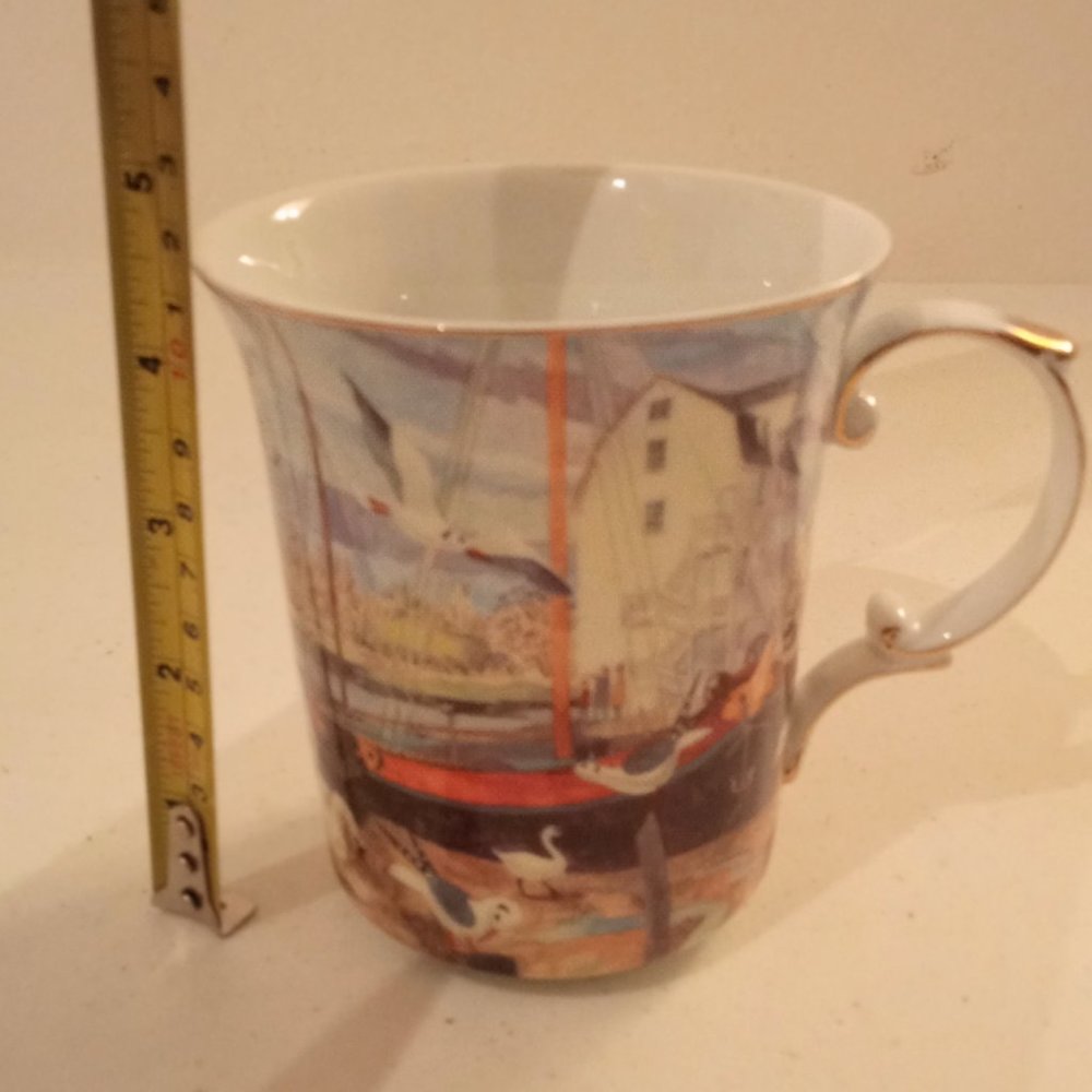 NIB🎁 FREE GIFT INCLUDED 🎁 NEW Tea or Coffee Big Cup in the Gift Box - Picture 7 of 9